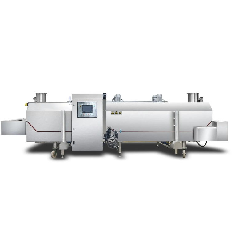 เครื่องแช่แข็งอุโมงค์ Cryogenic IQF สำหรับการแปรรูปอาหาร