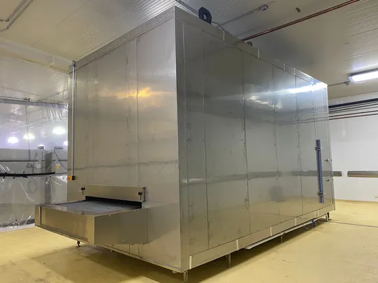 High-Efficiency Impact Tunnel Freezer for Rapid Freezing