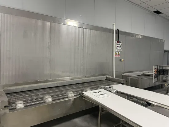 Impingement IQF Quick Freezing Equipment Tunnel Freezer