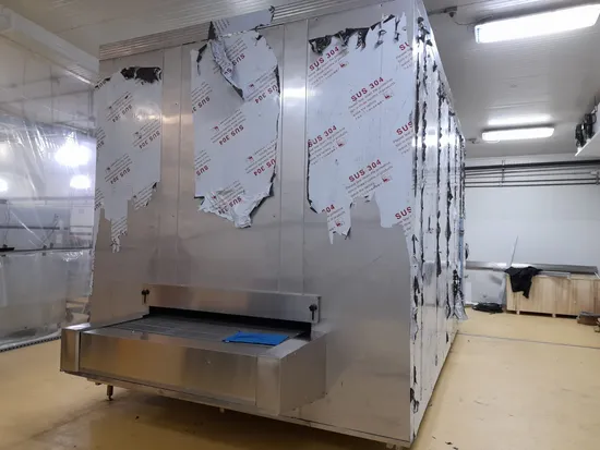 High-Efficiency Impact Tunnel Freezer for Rapid Freezing