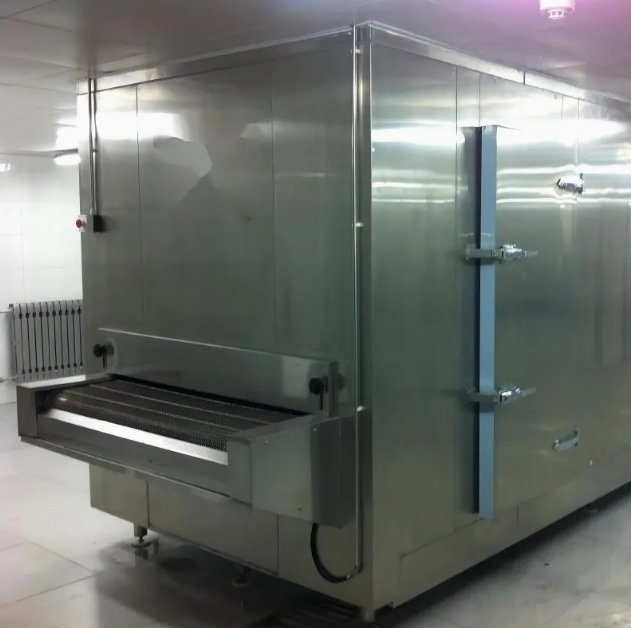 Advanced Tunnel Freezer for Rapid Food Freezing