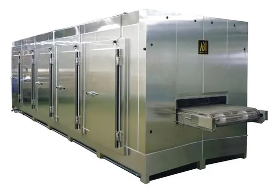 Impingement IQF Quick Freezing Equipment Tunnel Freezer